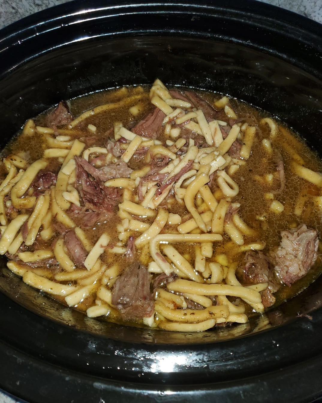 Instant Pot Beef & Noodles