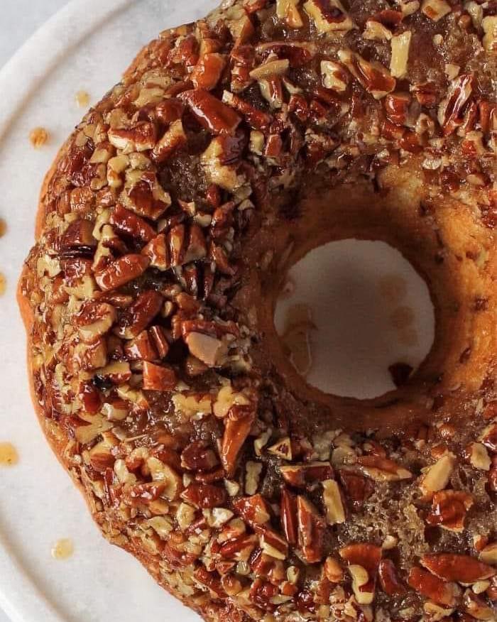 Pecan Upside-Down Bundt Cake