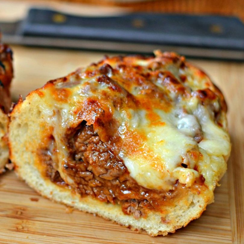 Steak Stuffed French Bread Recipe